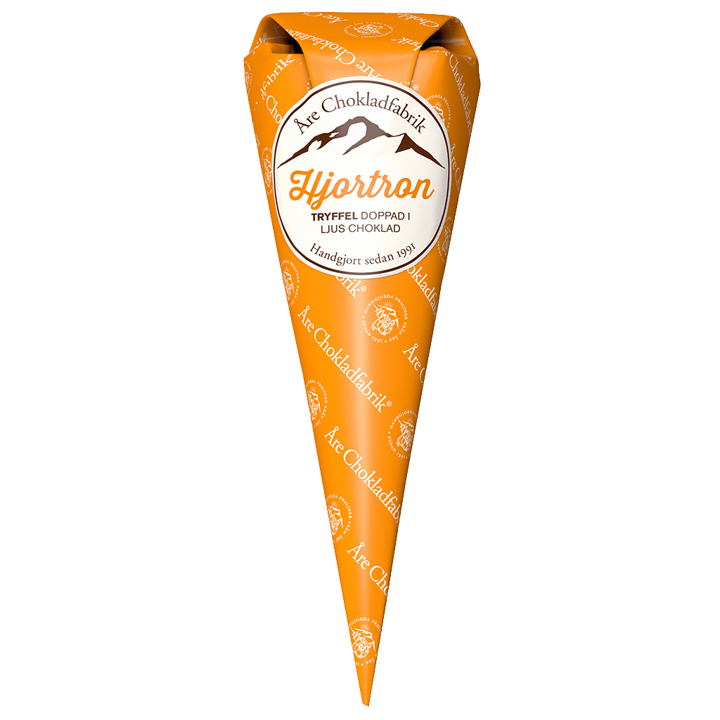 Hjortrontryffel ljus - cloudberry pralines - 100 g