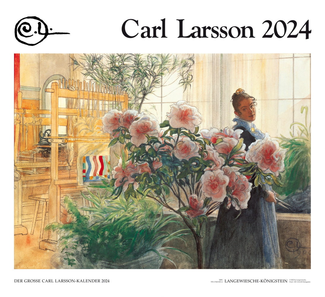 Der große Carl-Larsson-Kalender - Wandkalender 2024 - 46 x 42 cm - Langewiesche