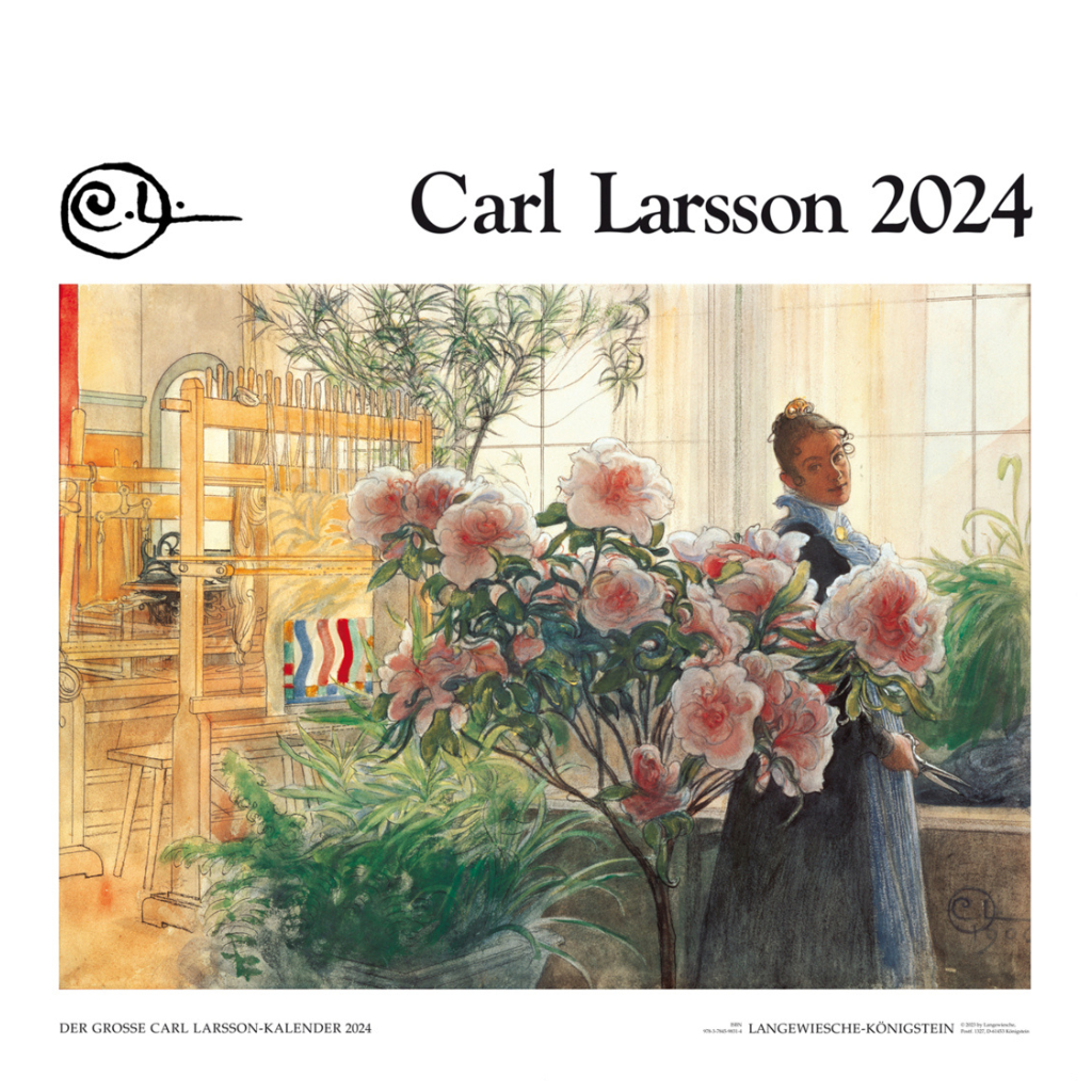 Der große Carl-Larsson-Kalender - Wandkalender 2024 - 46 x 42 cm - Langewiesche