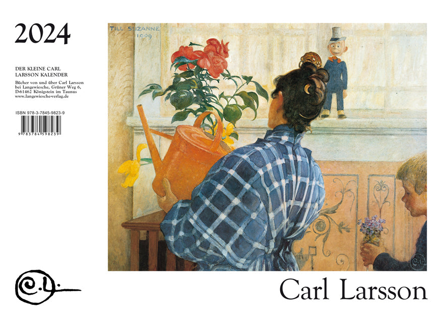 Der kleine Carl-Larsson-Kalender - Wandkalender 2024 - 31 x 23 cm - Langewiesche