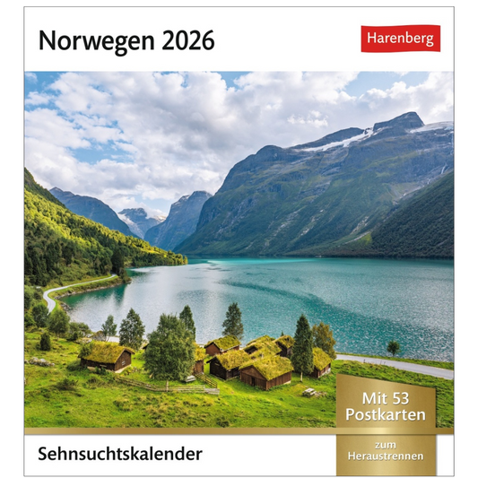 Norway - 2026 Dream Calendar - Harenberg
