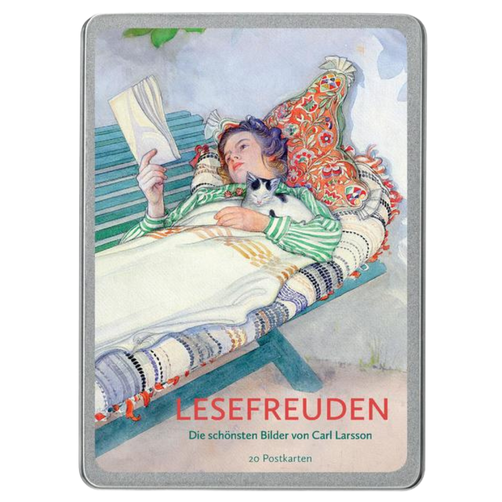 Lesefreuden - Carl Larsson Postkarten
