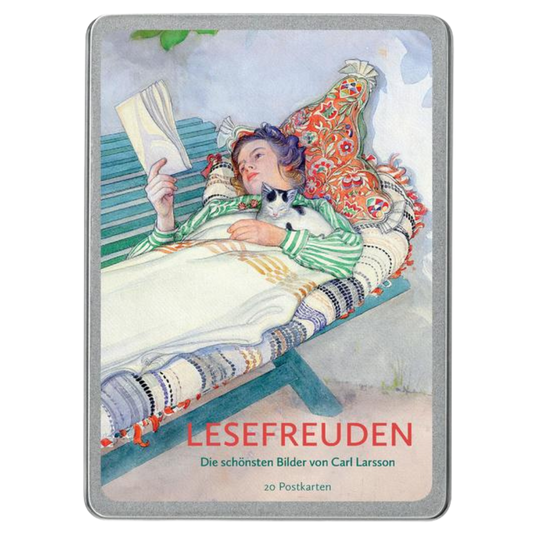 Lesefreuden - Carl Larsson Postkarten