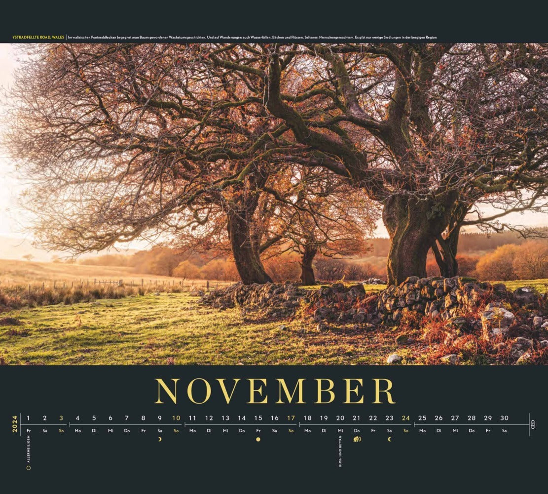 GEO SAISON Im Licht des Nordens - Wandkalender 2024 - 50 x 45 cm