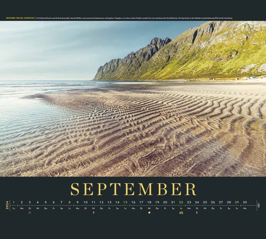 GEO SAISON Im Licht des Nordens - Wandkalender 2024 - 50 x 45 cm