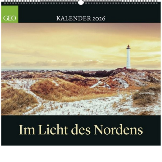 GEO SAISON In the Light of the North - Wall Calendar 2025 - 50 x 45 cm