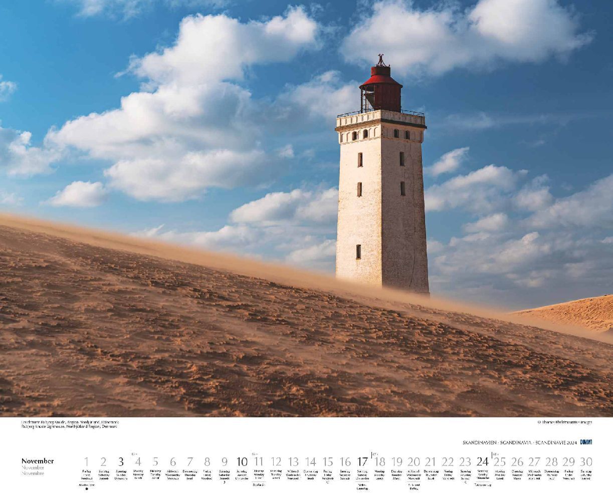 Schönheit des Nordens - Wandkalender 2024 - 52 x 43 cm - DuMont Verlag