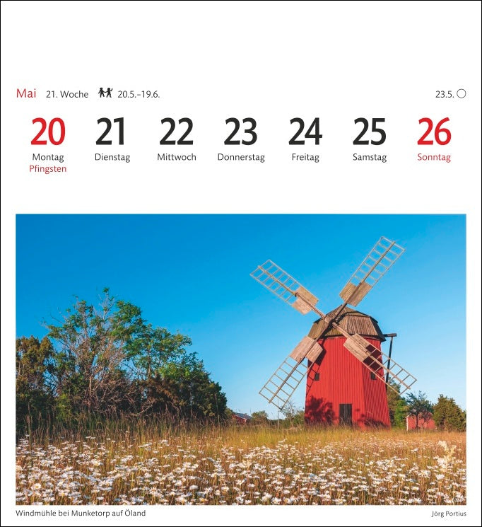 Schweden - Sehnsuchts-Kalender 2024 - Harenberg
