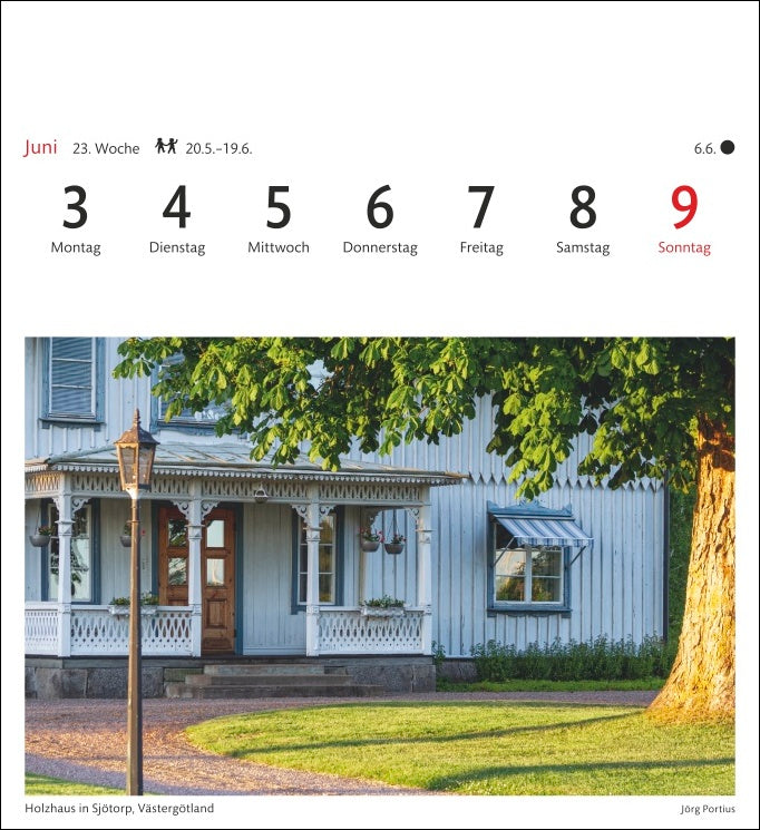 Schweden - Sehnsuchts-Kalender 2024 - Harenberg