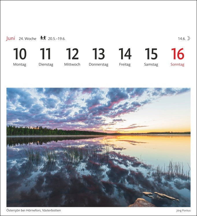 Schweden - Sehnsuchts-Kalender 2024 - Harenberg