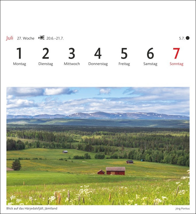 Schweden - Sehnsuchts-Kalender 2024 - Harenberg