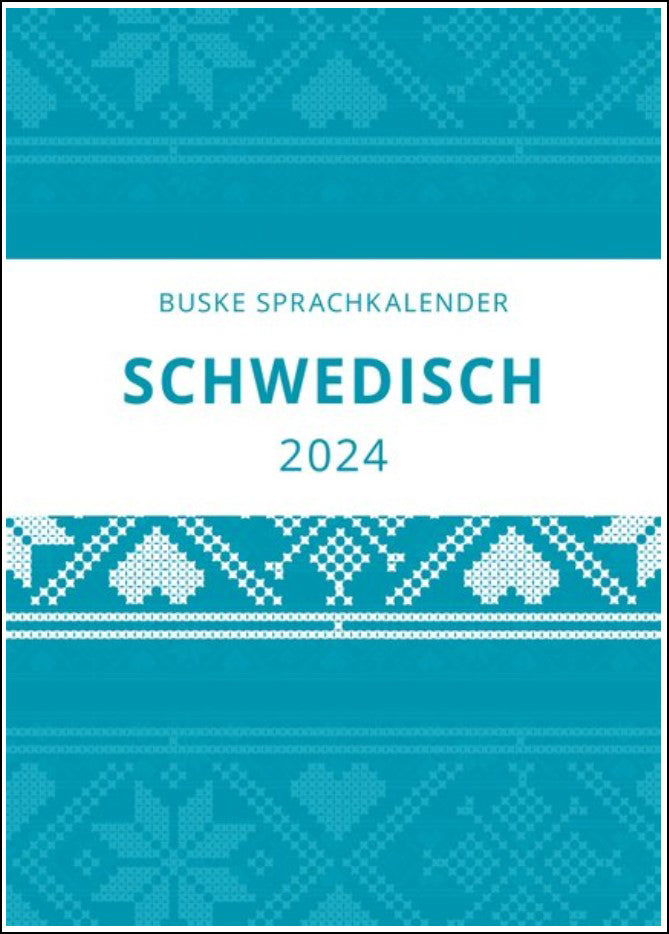 Schwedisch Sprachkalender 2024