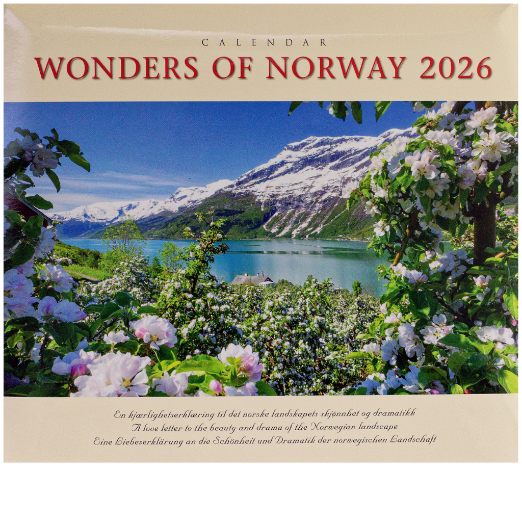 Panorama Norway - Tischkalender 2026 - 22 x 18 cm - Kalenderforlaget