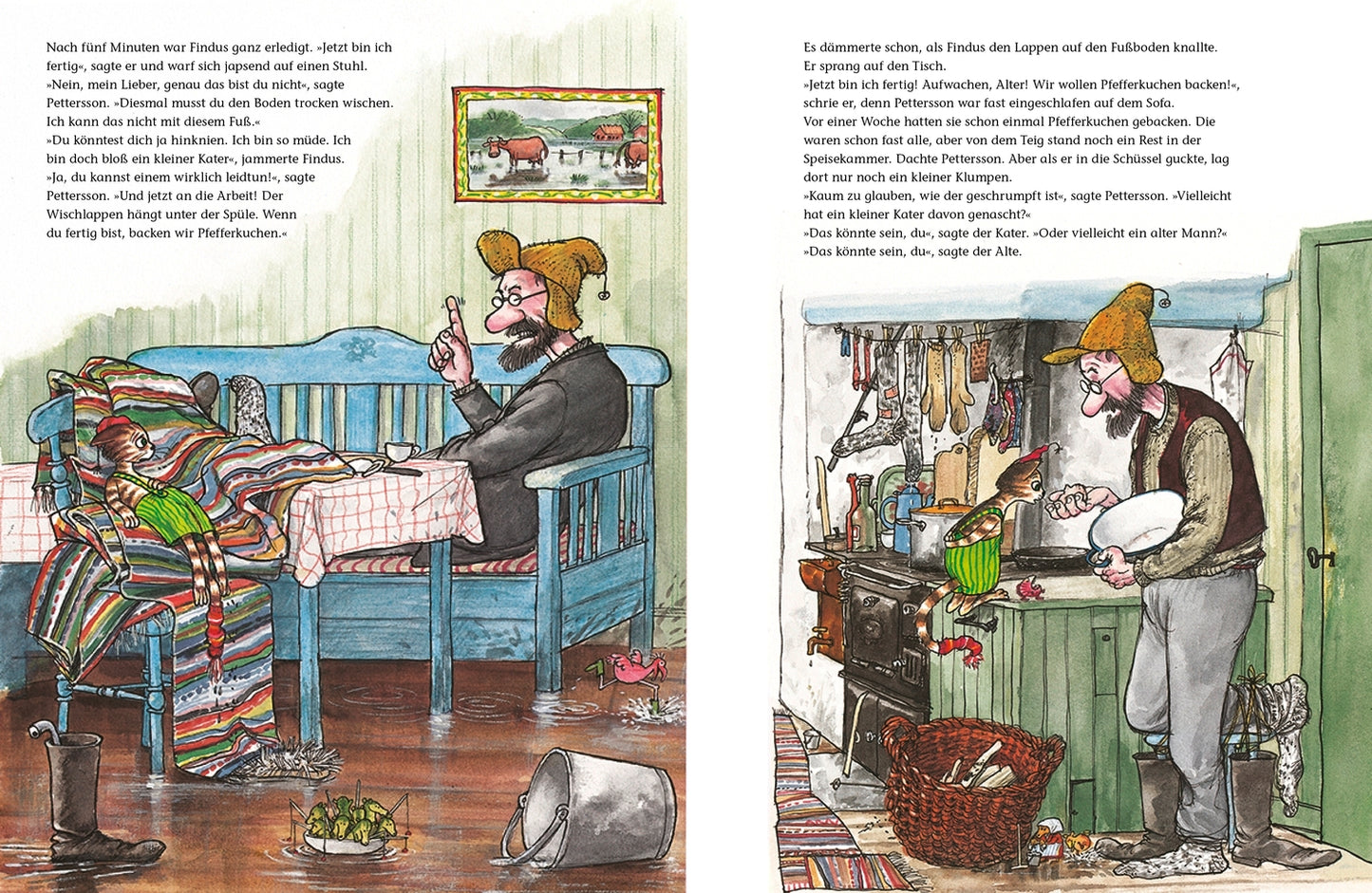 God Jul! Weihnachten mit Pippi Langstrumpf, Pettersson und Findus, Lotta und Mama Muh