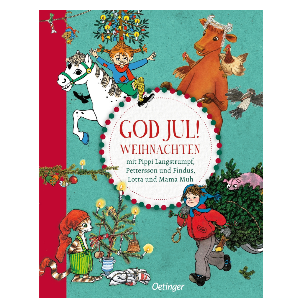 God Jul! Weihnachten mit Pippi Langstrumpf, Pettersson und Findus, Lotta und Mama Muh