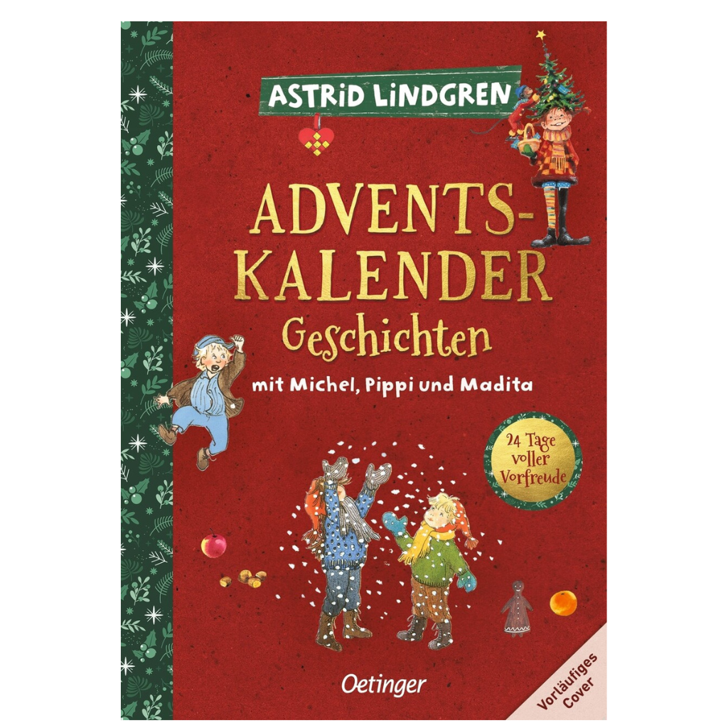 Adventskalender-Geschichten mit Pippi, Michel und den Kindern aus Bullerbü