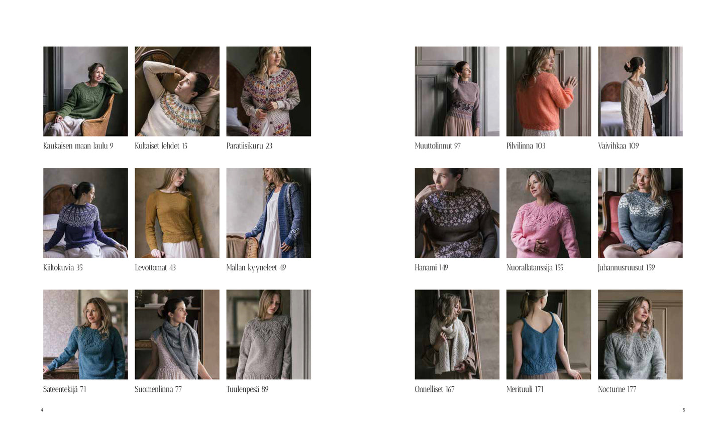 Traumhafte Rundpassenpullover aus Skandinavien stricken