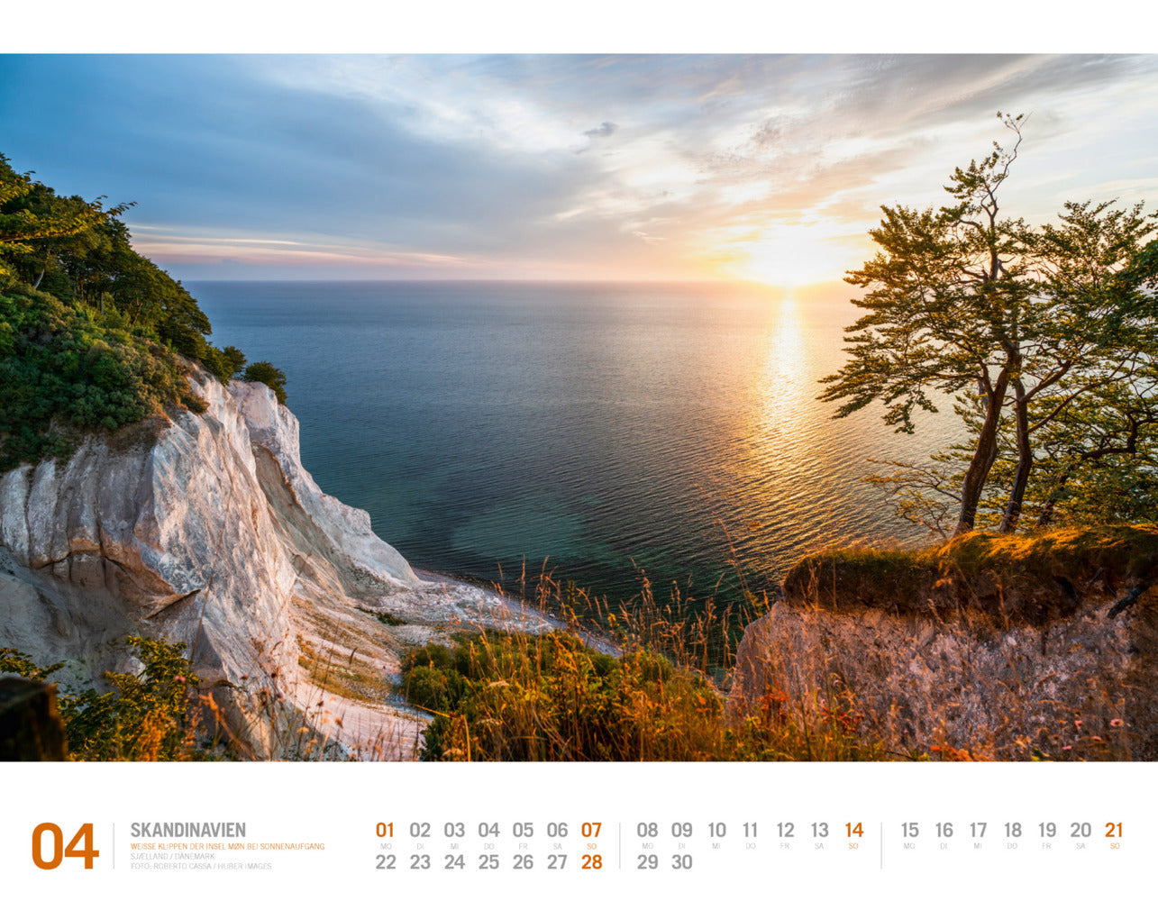Skandinavien - Wandkalender 2024 - 54 x 42 cm - Ackermann Kunstverlag