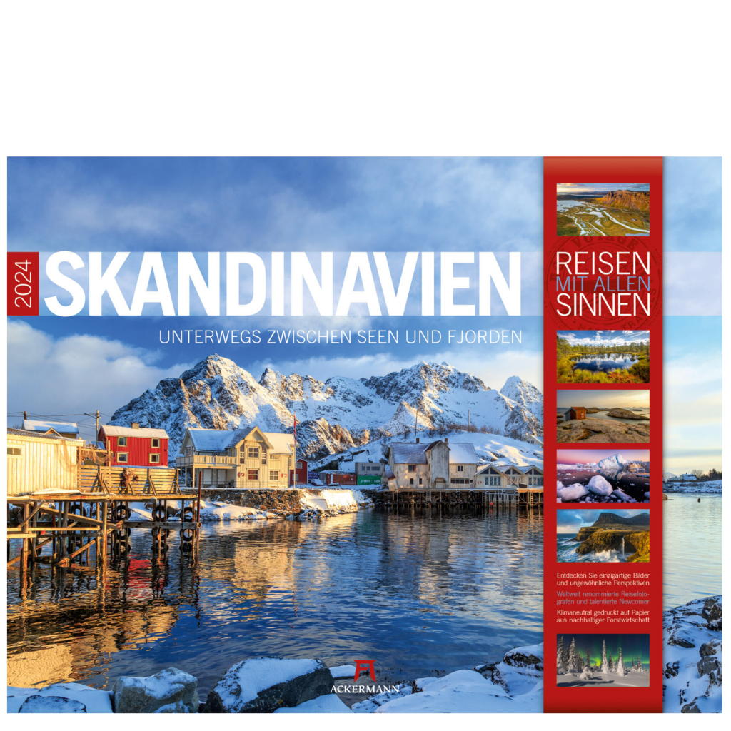 Skandinavien - Wandkalender 2024 - 54 x 42 cm - Ackermann Kunstverlag