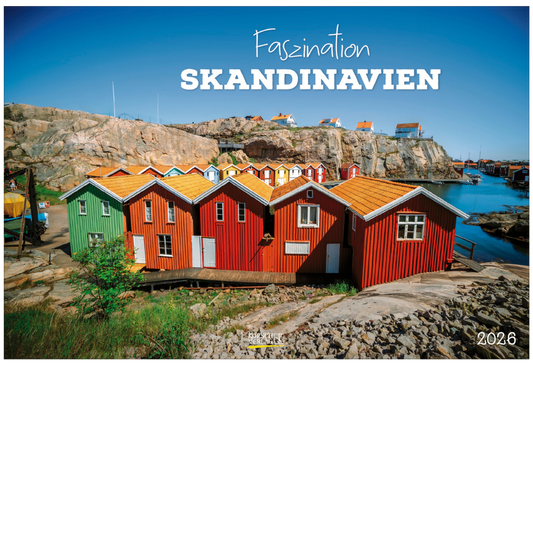 Fascination Scandinavia - Wall Calendar 2026 - 58 x 39 cm - Korsch Verlag