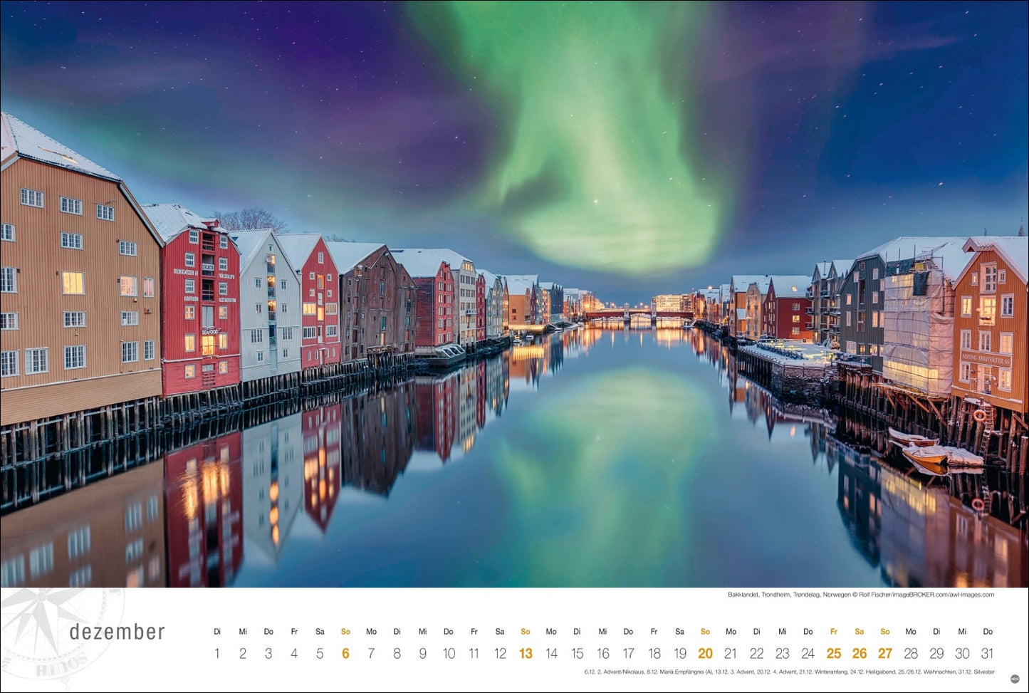 Hurtigruten Globetrotter - Wall Calendar 2026 - 58 x 39 cm - Heye Verlag
