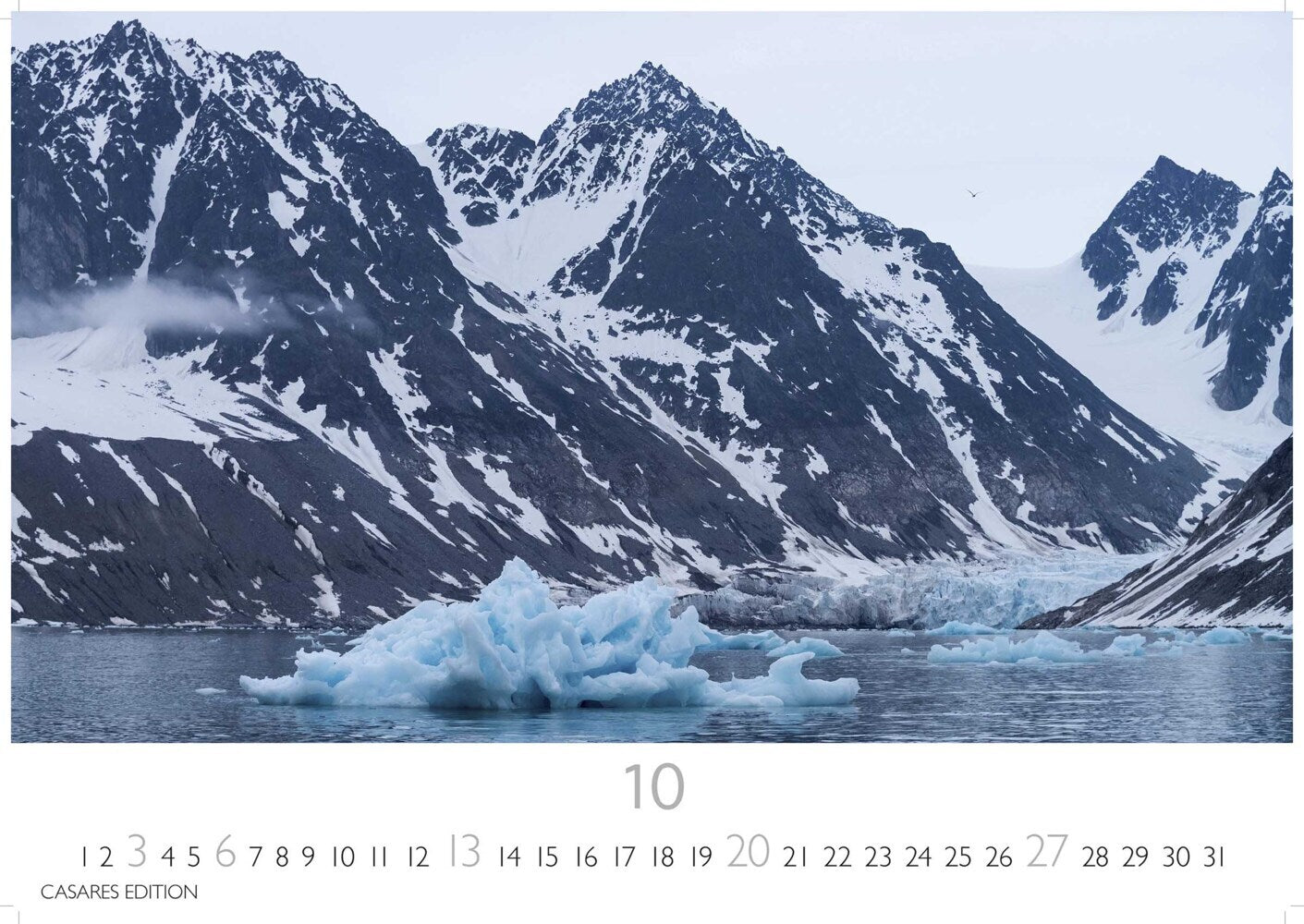Arctic Landscapes - Wandkalender 2024 - 50 x 35 cm - CASARES fine art EDITION