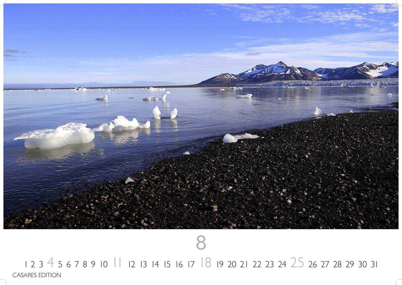 Arctic Landscapes - Wandkalender 2024 - 50 x 35 cm - CASARES fine art EDITION