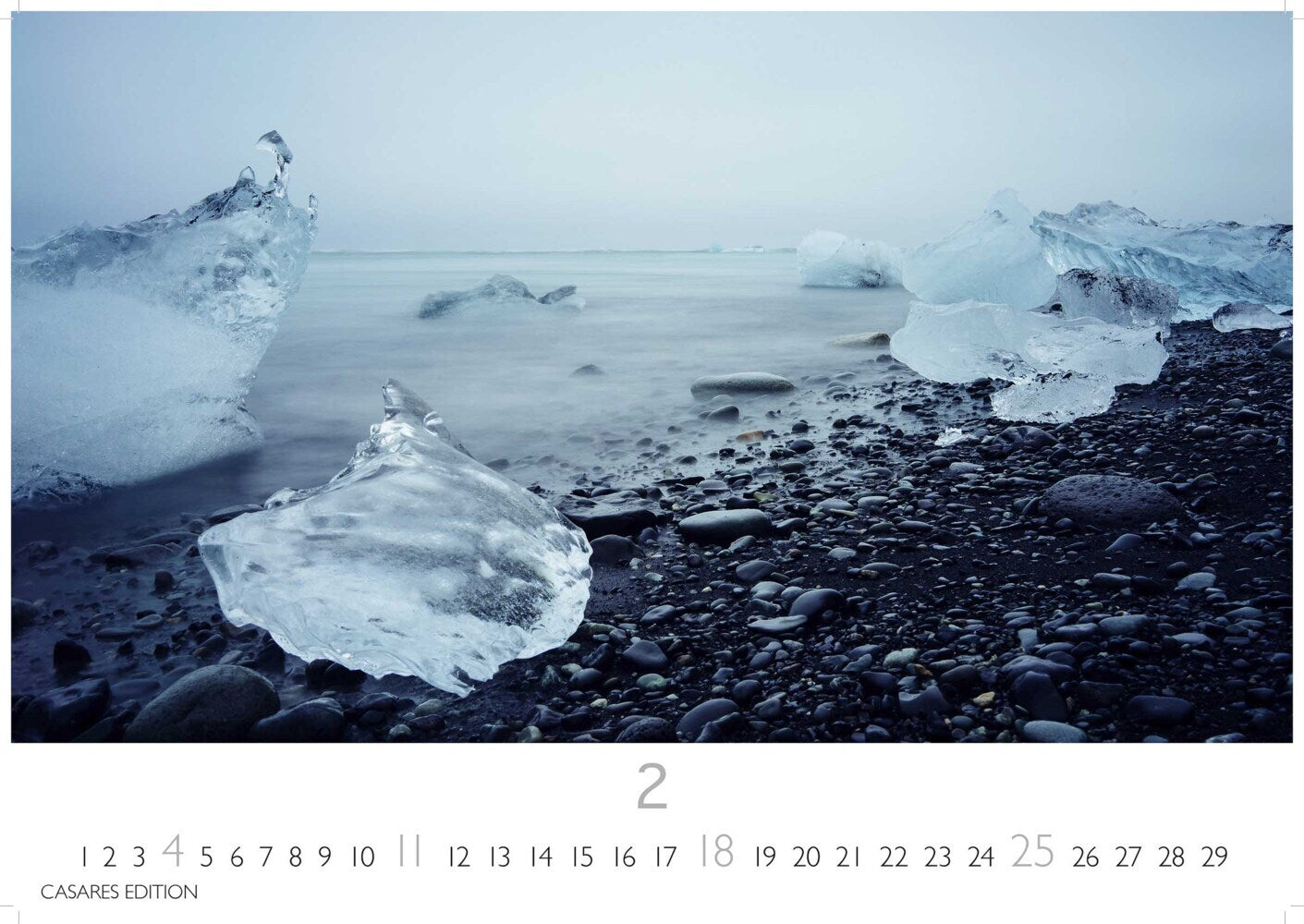 Arctic Landscapes - Wandkalender 2024 - 50 x 35 cm - CASARES fine art EDITION