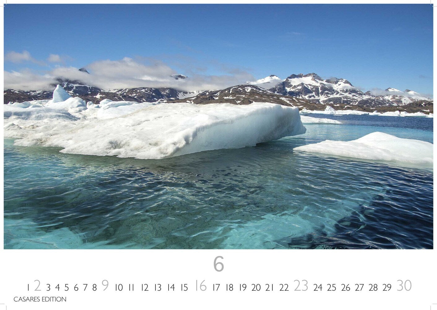 Arctic Landscapes - Wandkalender 2024 - 50 x 35 cm - CASARES fine art EDITION
