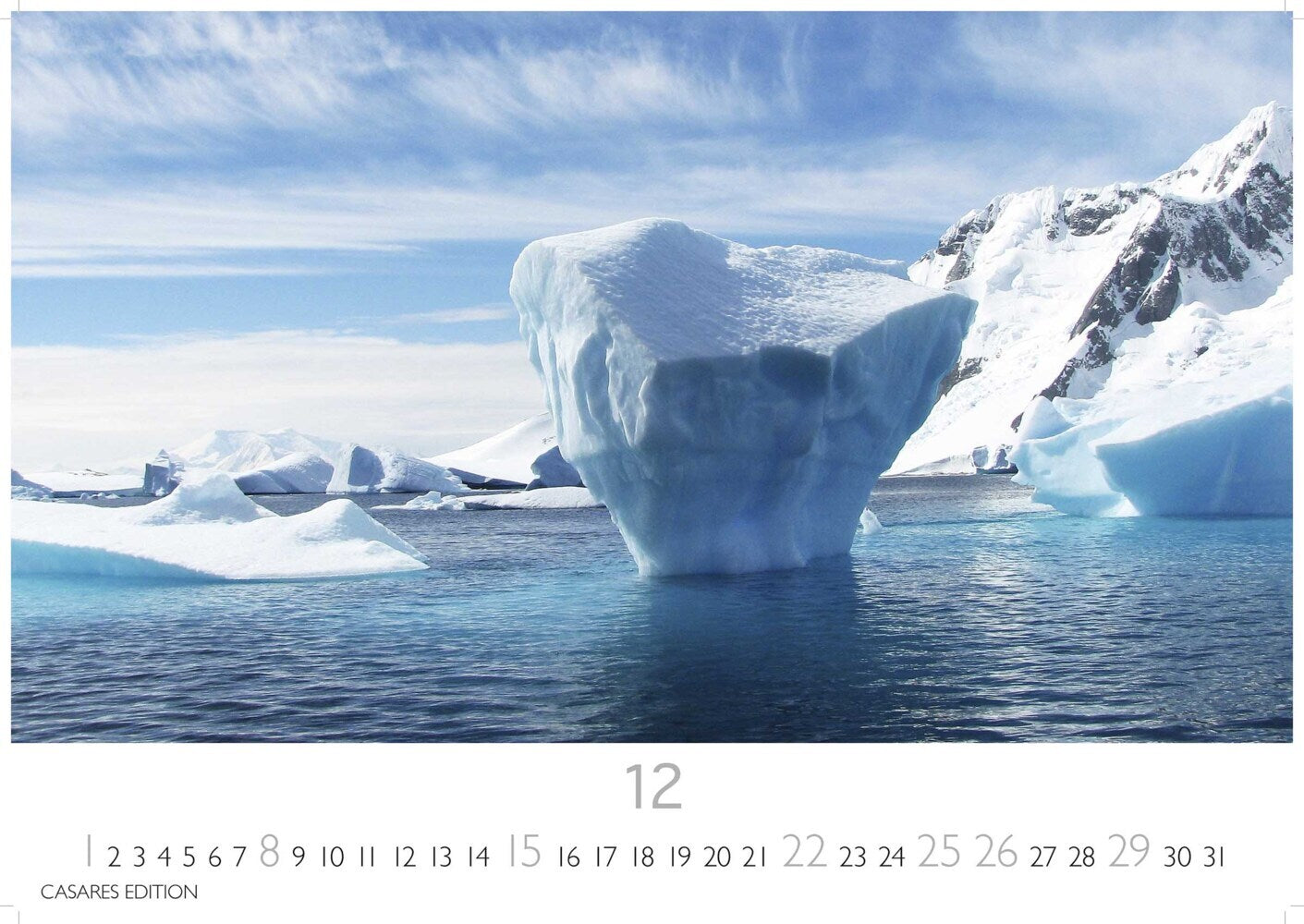 Arctic Landscapes - Wandkalender 2024 - 50 x 35 cm - CASARES fine art EDITION