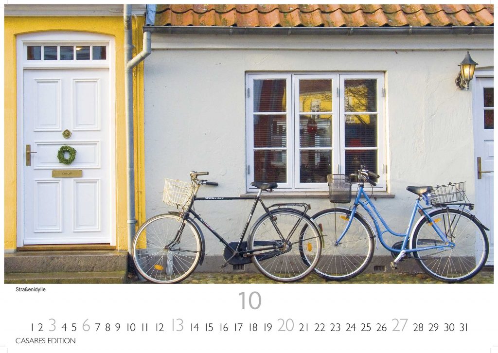 Dänemark - Wandkalender 2024 - 50 x 35 cm - CASARES fine art EDITION