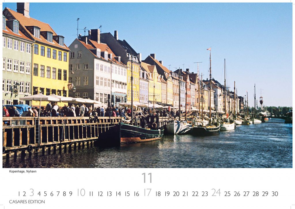 Dänemark - Wandkalender 2024 - 50 x 35 cm - CASARES fine art EDITION