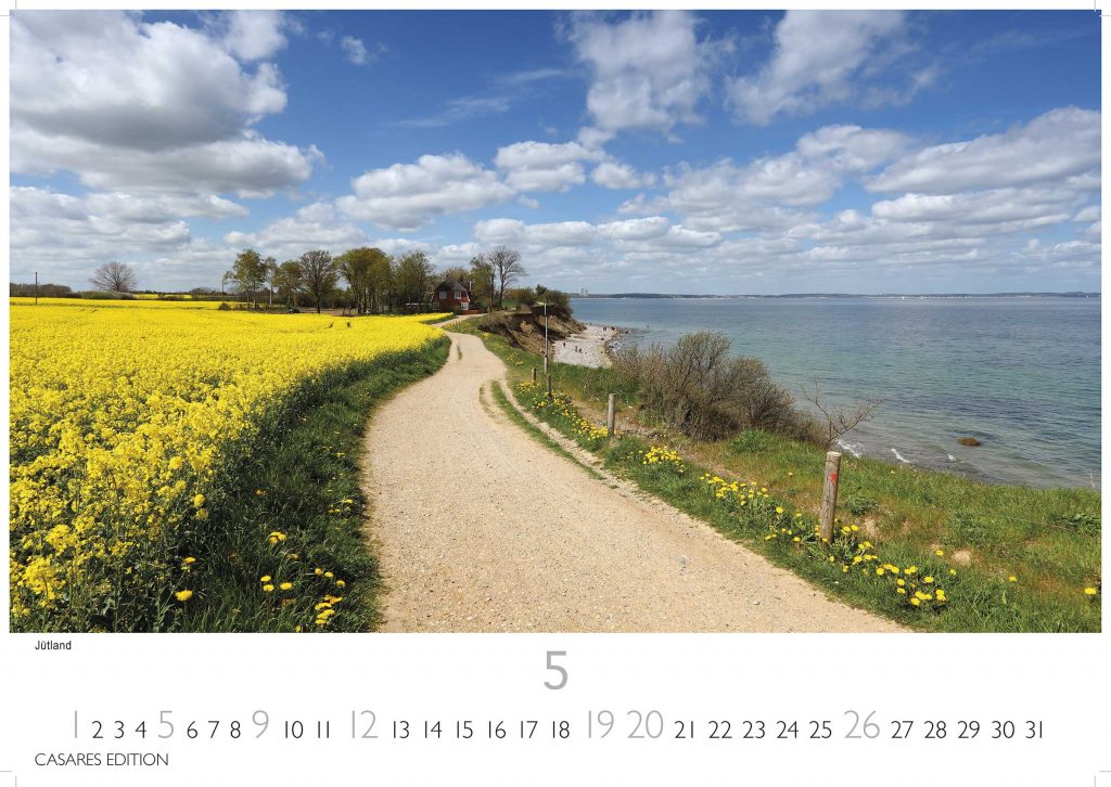 Dänemark - Wandkalender 2024 - 50 x 35 cm - CASARES fine art EDITION