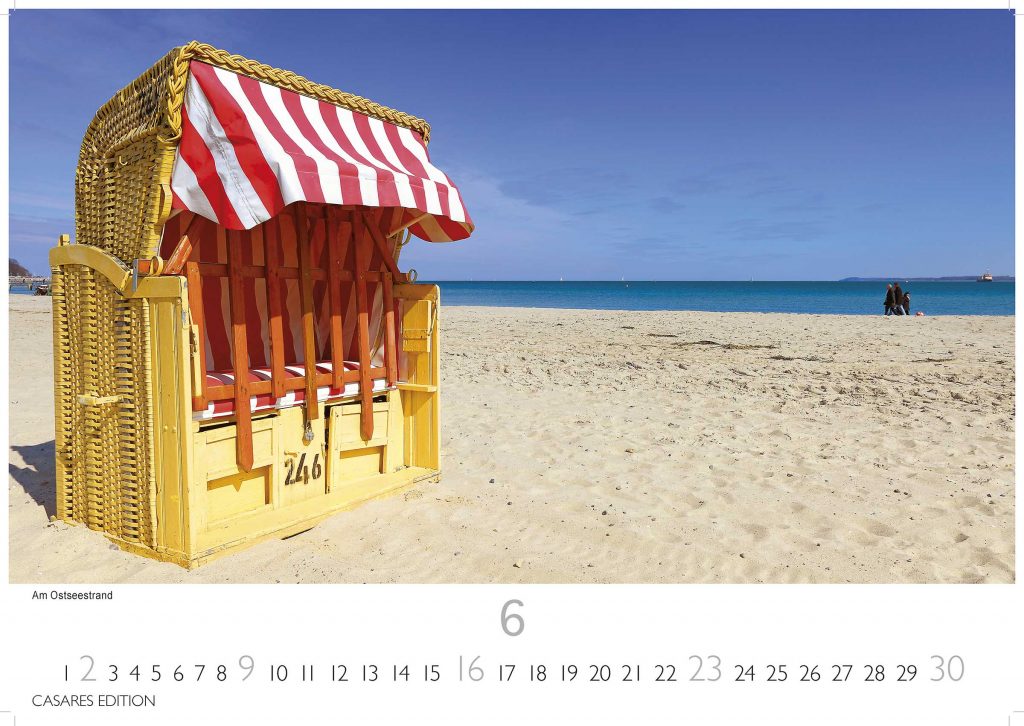 Dänemark - Wandkalender 2024 - 50 x 35 cm - CASARES fine art EDITION