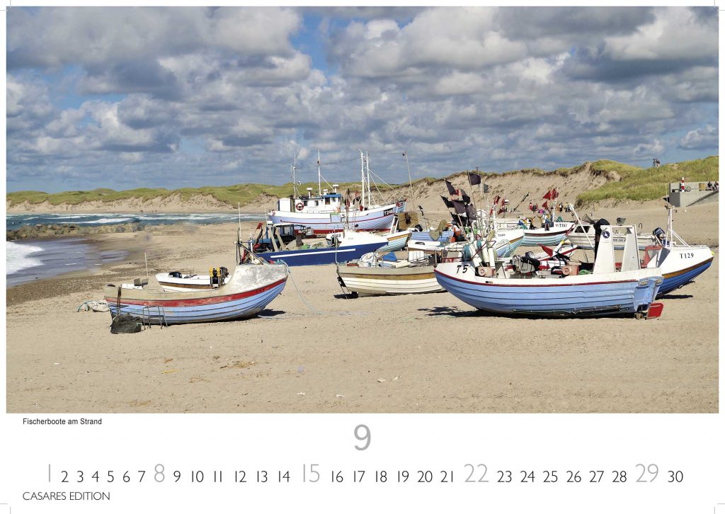 Dänemark - Wandkalender 2024 - 50 x 35 cm - CASARES fine art EDITION