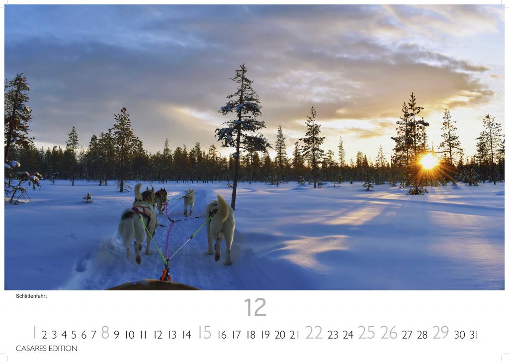 Finnland - Wandkalender 2024 - 50 x 35 cm - CASARES fine art EDITION
