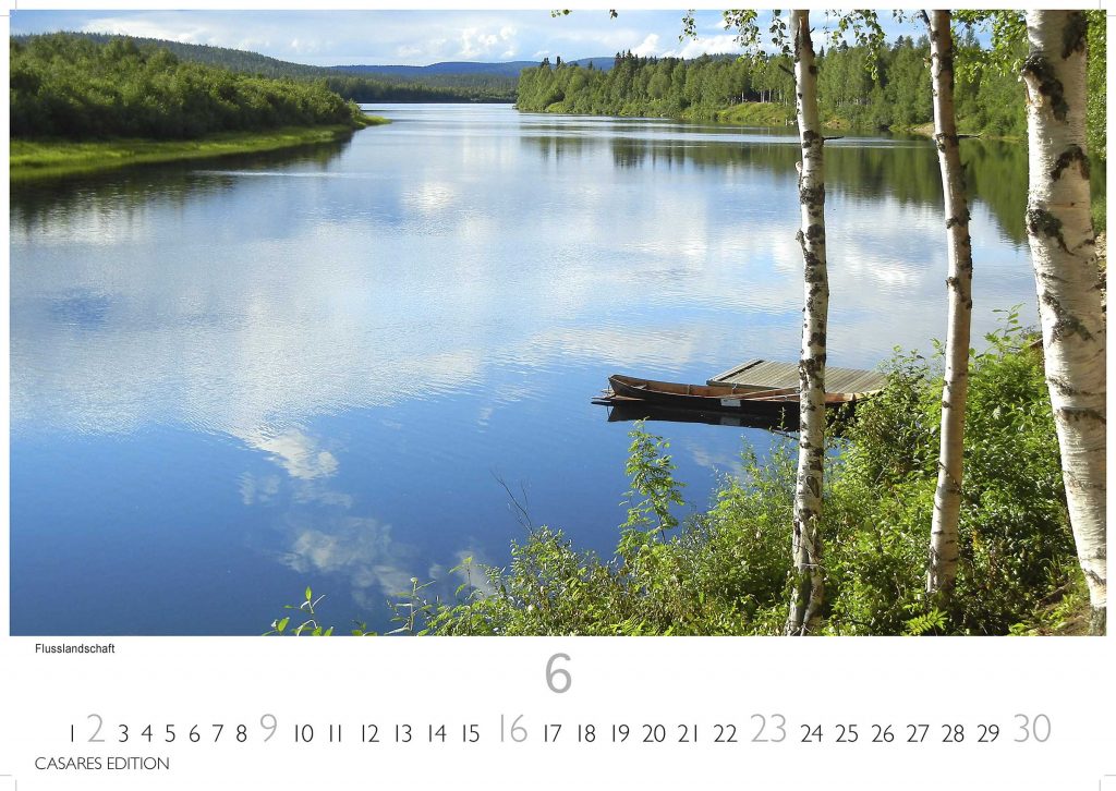 Finnland - Wandkalender 2024 - 50 x 35 cm - CASARES fine art EDITION