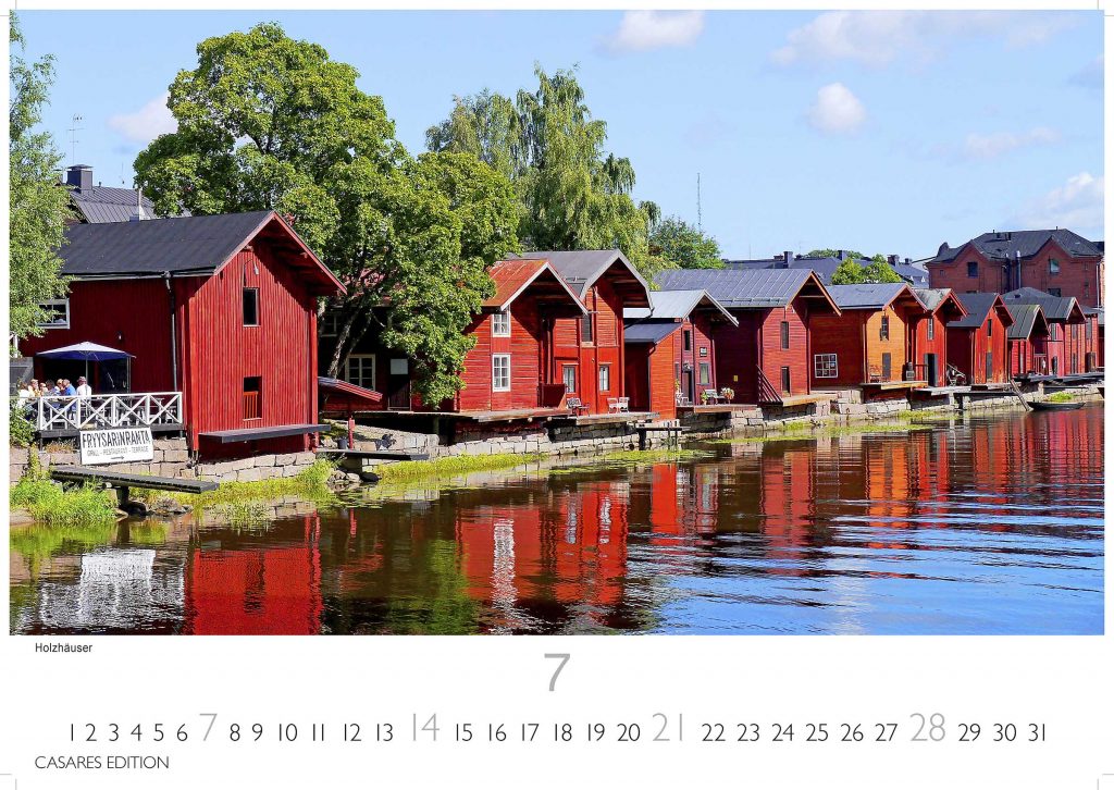 Finnland - Wandkalender 2024 - 50 x 35 cm - CASARES fine art EDITION