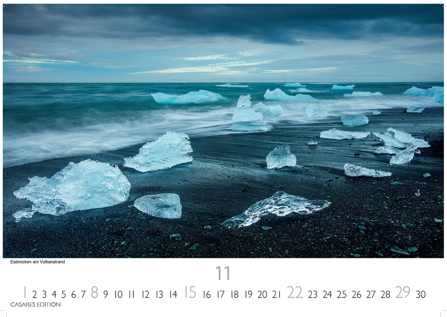 Grönland - Wandkalender 2026 - 50 x 35 cm - CASARES fine art EDITION