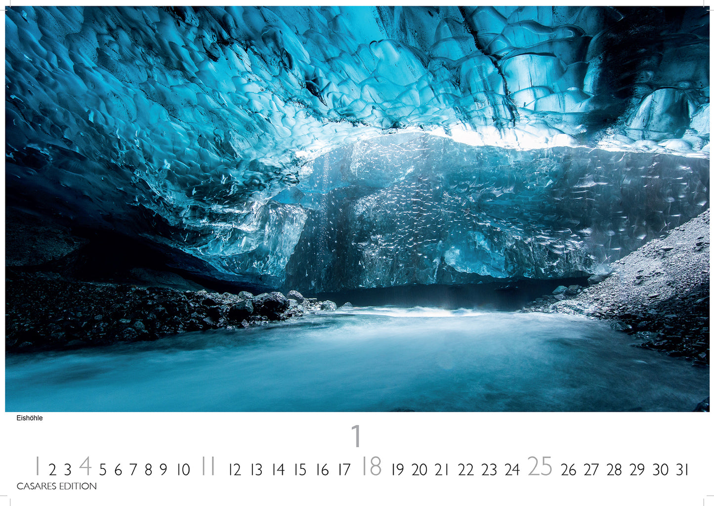 Grönland - Wandkalender 2026 - 50 x 35 cm - CASARES fine art EDITION