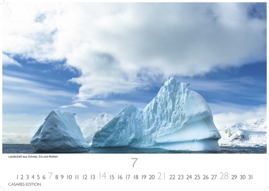 Grönland - Wandkalender 2024 - 50 x 35 cm - CASARES fine art EDITION