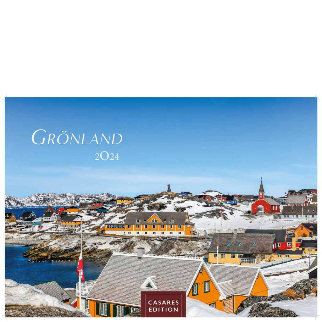Grönland - Wandkalender 2024 - 50 x 35 cm - CASARES fine art EDITION