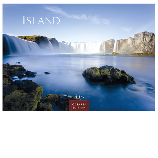 Iceland - Wall Calendar 2025 - 50 x 35 cm - CASARES fine art EDITION