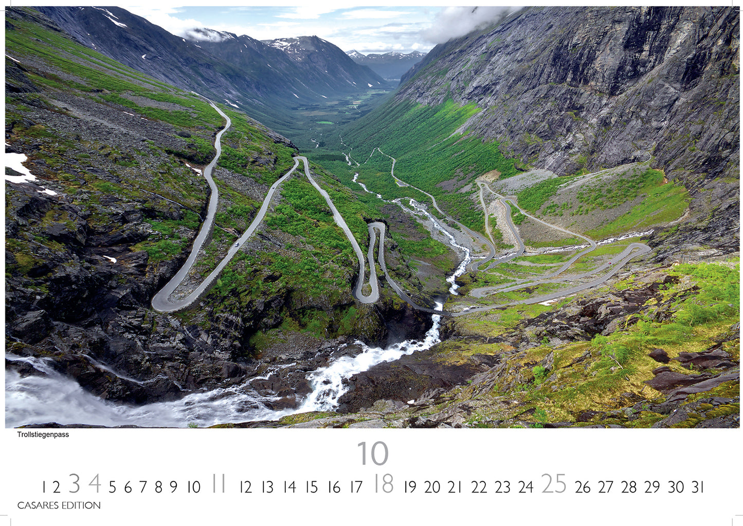 Norway - Wall Calendar 2026 - 50 x 36 cm - CASARES fine art EDITION