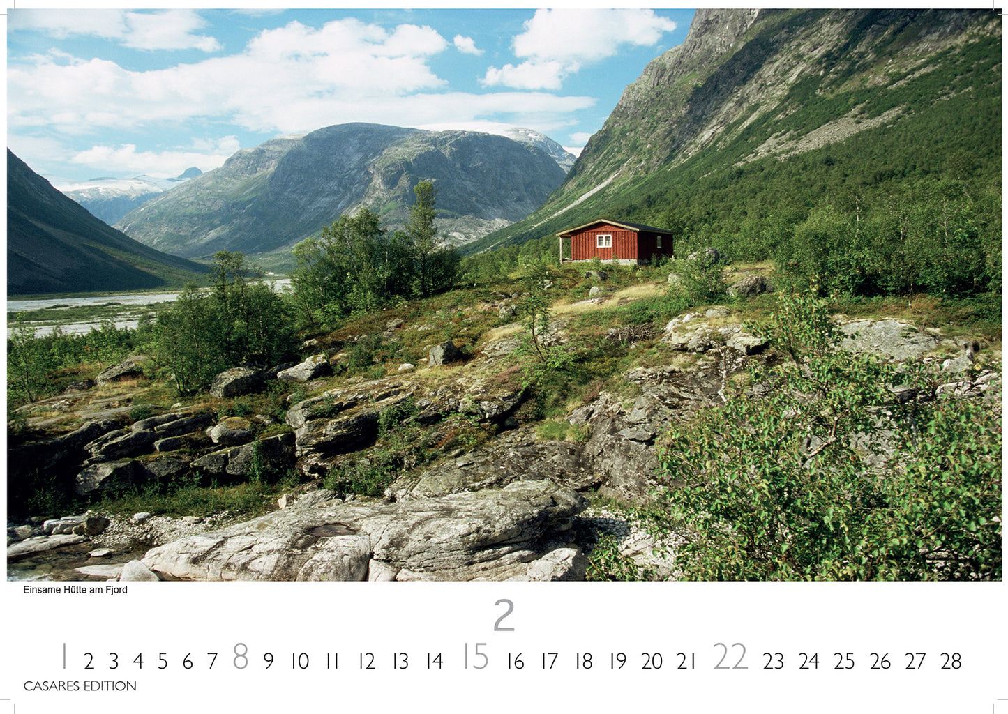 Norway - Wall Calendar 2026 - 50 x 36 cm - CASARES fine art EDITION