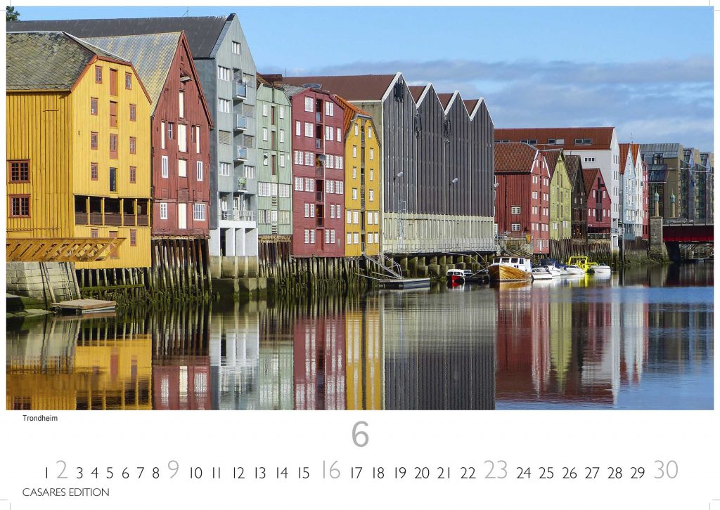 Norwegen - Wandkalender 2024 - 50 x 35 cm - CASARES fine art EDITION