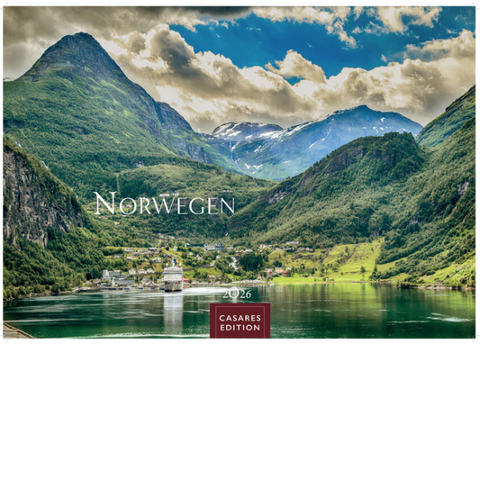 Norway - Wall Calendar 2026 - 50 x 36 cm - CASARES fine art EDITION