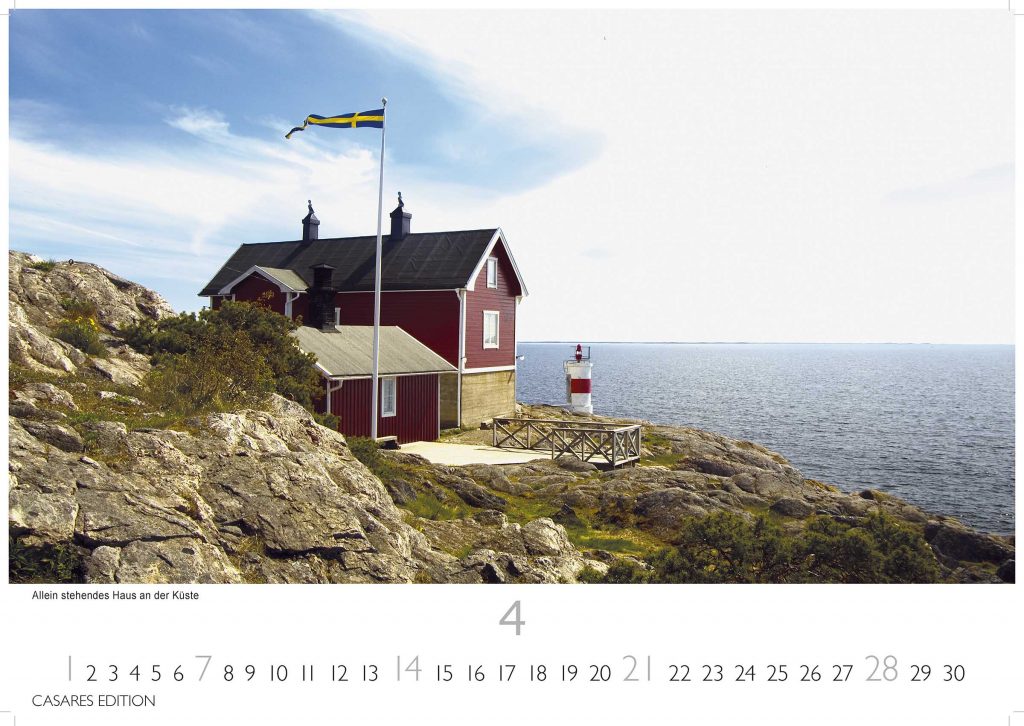 Schweden - Wandkalender 2024 - 50 x 35 cm - CASARES fine art EDITION