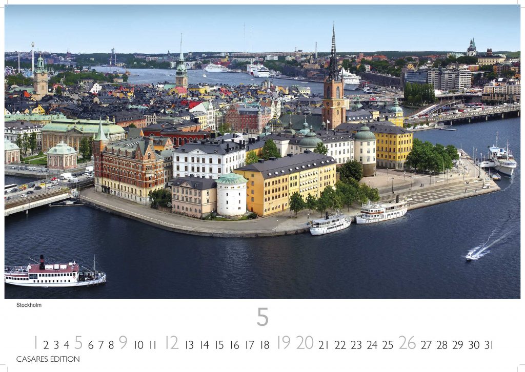 Schweden - Wandkalender 2024 - 50 x 35 cm - CASARES fine art EDITION