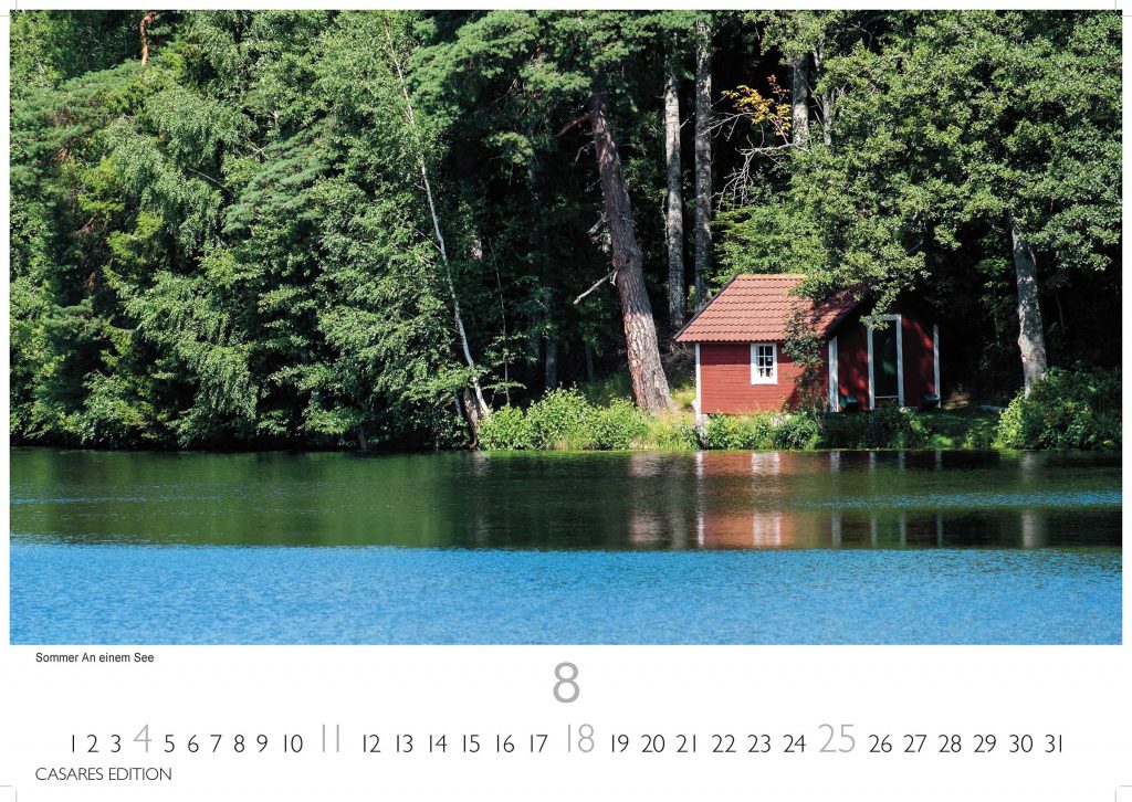 Schweden - Wandkalender 2024 - 50 x 35 cm - CASARES fine art EDITION
